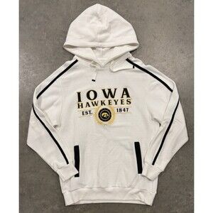 Iowa Hawkeyes Hoodie Adult Small Ribbed Sweatshirt Gameday Couture